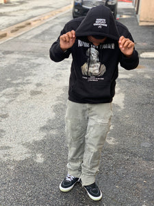 Honor Thy Mother PullOver Hoodie - Black/White