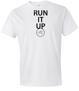 Run It Up Tee - White/Black - HRG Collection