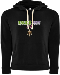 Saucerati Jay PullOver Hoodie - Black/Sauce - HRG Collection