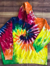 Load image into Gallery viewer, HRG Rainbow Tie Dye PullOver Hoodie - HRG Collection