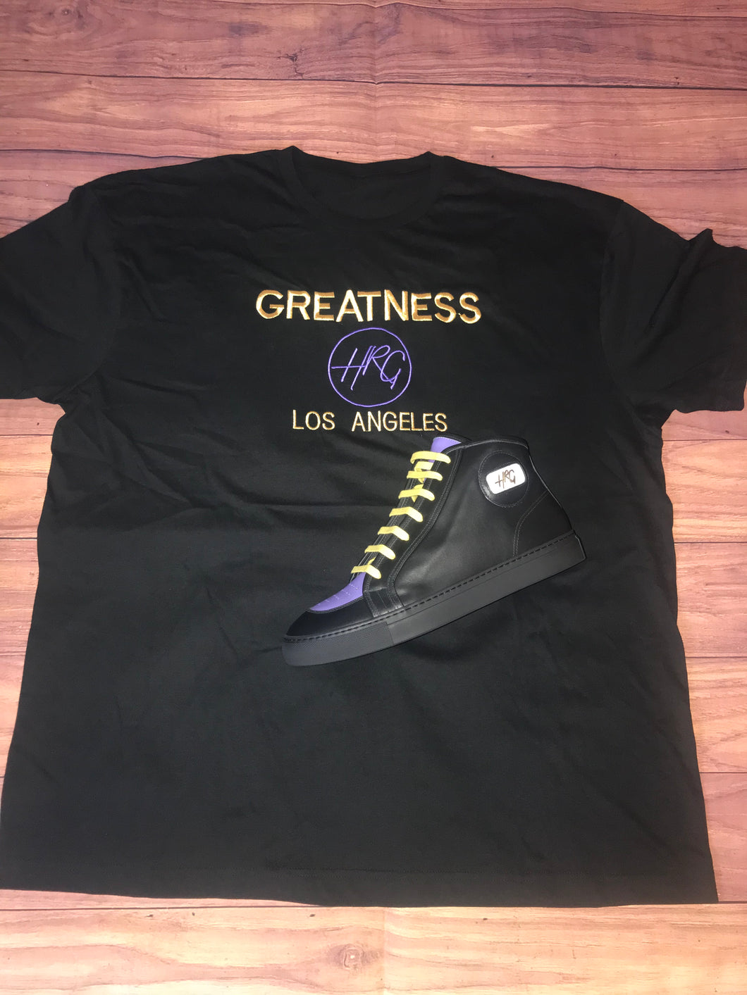 Los Angeles Black Mamba We Are The World Greatness Tee - HRG Collection