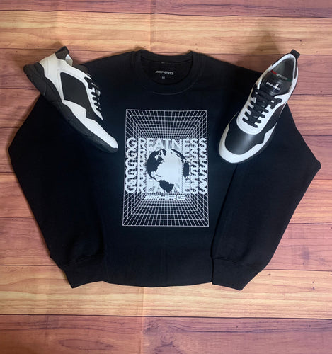 Greatness In A Box Crew - Black/White