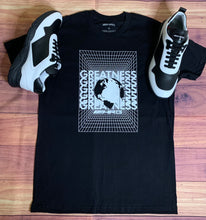 Load image into Gallery viewer, Greatness In A Box Tee - Black/White