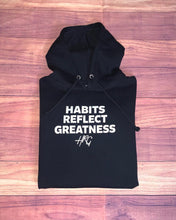 Load image into Gallery viewer, Habits Reflect Greatness Sweat Suit Bundle - Black/White