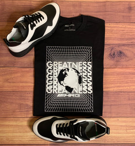 Greatness In A Box Tee - Black/White